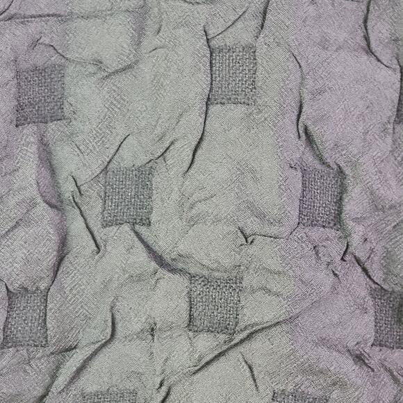 JASON WU GREY Short-Sleeve Boxy Jacquard Cloque Top Black Pocket Zip up 2 NEW - Picture 3 of 11